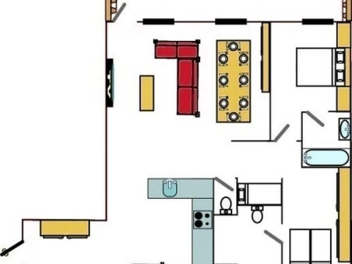 Appartement Val-d'Isère, 3 pièces, 6 personnes - FR-1-519-5 0*, Val-dʼIsère